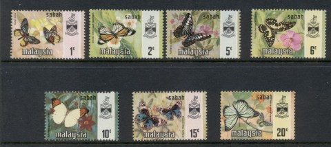 Malaysia-Sabah-1971-Butterflies-MLH