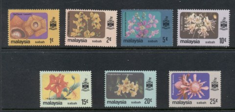 Malaysia-Sabah-1979-Flowers-MLH