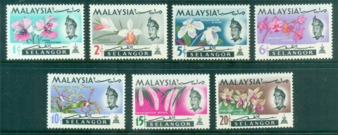 Malaysia-Selangor-1965-Flowers-MLH