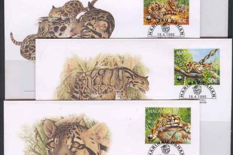 Malaysia-1995 WWF Clouded Leopard
