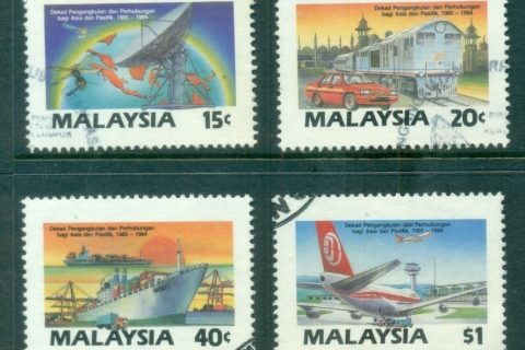 Malaysia-1987-Transport-Communications-FU