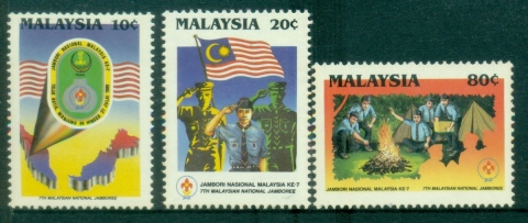 Malaysia-1989-The-7th-National-Scout-Jamboree-MUH