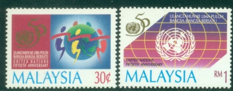 Malaysia-1995-The-50th-Anniversary-of-United-Nations-MUH
