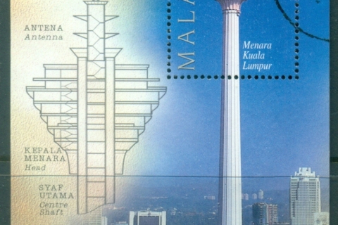 Malaysia-1996-Kuala-Lumpur-Telecommunications-Tower-MS-FU