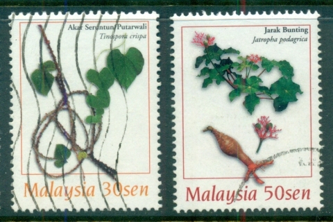Malaysia-1998-Medicinal-Plants-FU