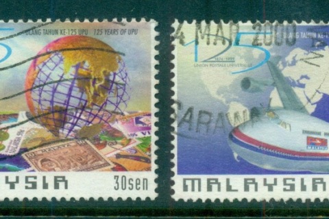 Malaysia-1999-UPU-125th-Anniversary-FU