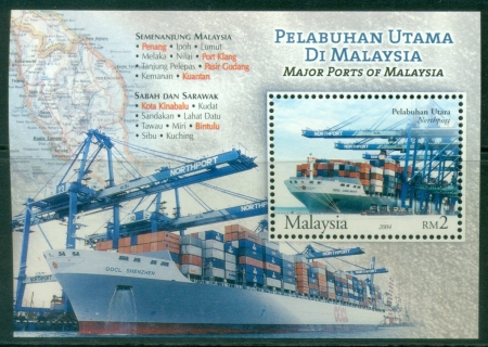 Malaysia-2004-Ports-of-Malaysia-MS-MUH