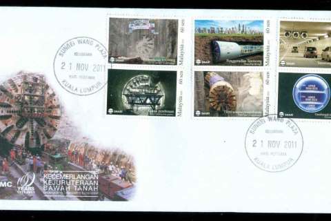 Malaysia-2011-Underground-Tunnel-FDC-lot51558
