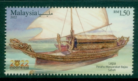 Malaysia-2022-Traditional-Boats-Rm1.50