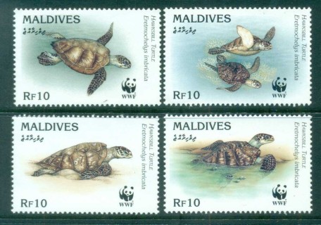 Maldive-Is-1995-WWF Hawksbill Turtle