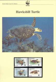 Maldive-Is-1995-WWF Hawksbill Turtle