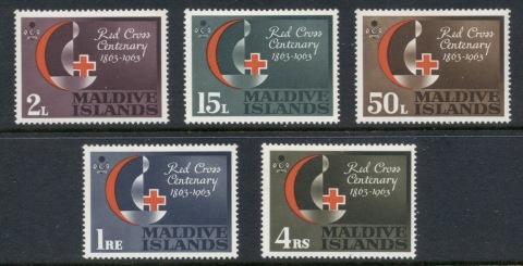 Maldive-Is-1963-Red-Cross-centenary-MLH