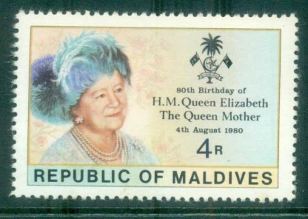 Maldive-Is-1980-Queen-Mother-80th-Birthday-MUH-lot79933