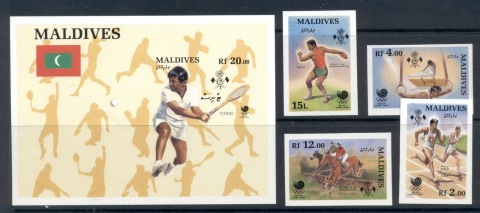 Maldive-Is-1988-Summer-Olympics-Seoul-MS-IMPERF-Muh