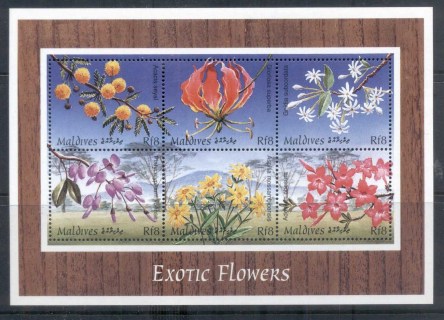 Maldive-Is-1997-Flowers-MS-MUH