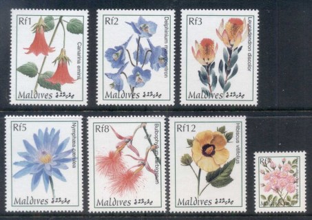 Maldive-Is-1997-Flowers-MUH