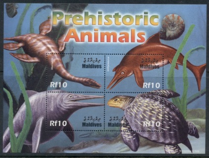 Maldive-Is-2005-Prehistoric-Animals-MS-MUH