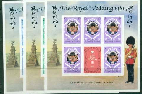 Maldive-Is-1981-Royal Wedding Charles & Diana