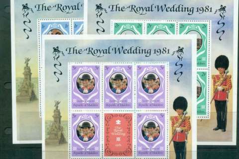 Maldive-Is-1981-Royal Wedding Charles & Diana