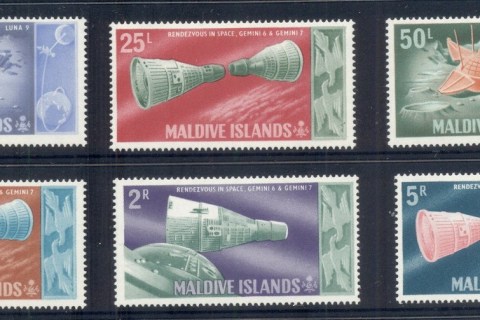 Maldive-Is-1966-Rendevous-in-Space-of-Gemini-6-7-MLH