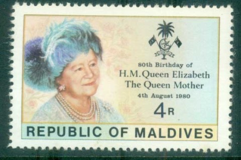 Maldive-Is-1980-Queen-Mother-80th-Birthday-MUH-lot79933