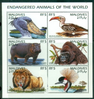 Maldive-Is-1996-Endangered-Animals-of-the-World-MS-MUH_1