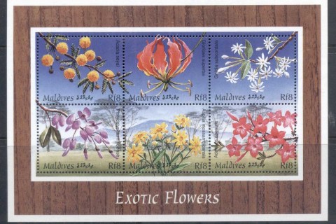 Maldive-Is-1997-Flowers-MS-MUH