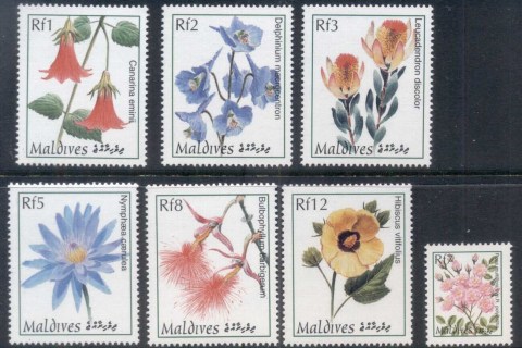 Maldive-Is-1997-Flowers-MUH