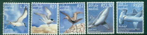 Maldive-Is-2002-Pictorials-Birds-Fish-MUH
