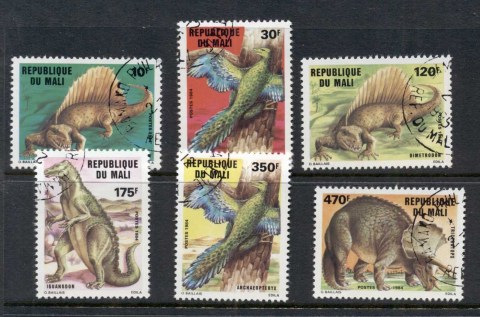 Mali 1984 Prehistoric Animals Dinosaurs