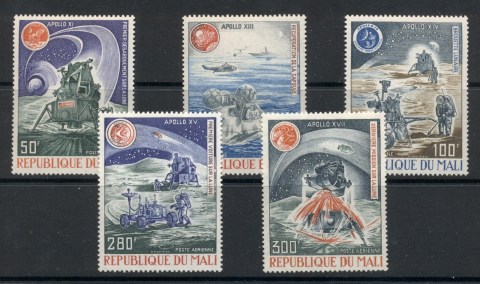 Mali 1973 Apollo Moon Mission