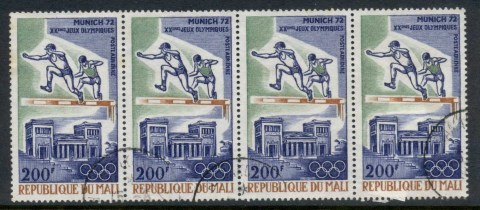 Mali 1972 Olympics Steeplechase 200f