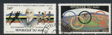 Mali 1988 Olympics, Coubertin