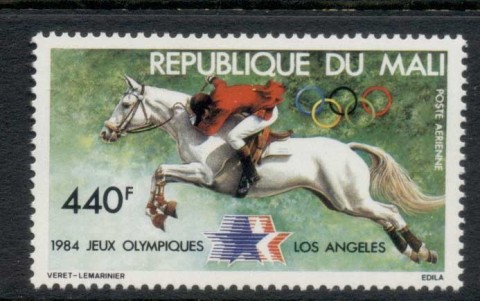 Mali 1984 Summer Olympics 440f Equestrian