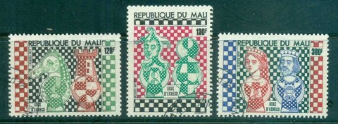 Mali 1977 Chess Pieces