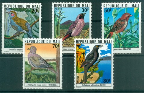 Mali 1978 Birds