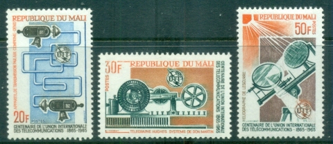 Mali 1965 ITU Centenary