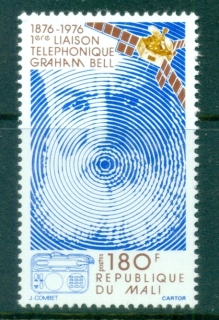 Mali 1976 Alexander Graham Bell, Telephone Cent.