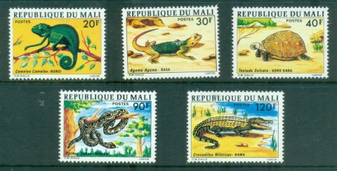 Mali 1976 Reptiles