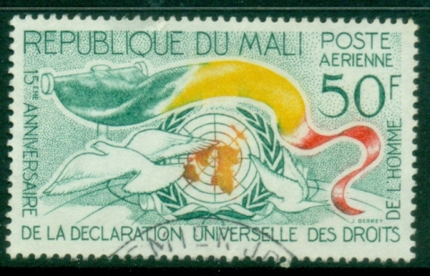 Mali-1963-Universal-declaration-of-Human-Rights-FU