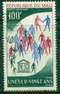 Mali-1966-UNESCO-20th-Anniversary-FU