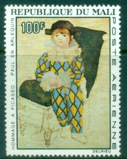 Mali-1967-Art-100f-FU