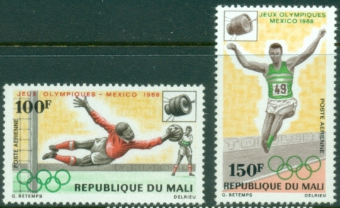 Mali-1968-Summer-Olympics-Mexico-MUH