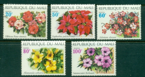 Mali-1971-Flowers-MUH