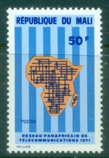 Mali-1971-Pan-African-telecommunications-System-MUH