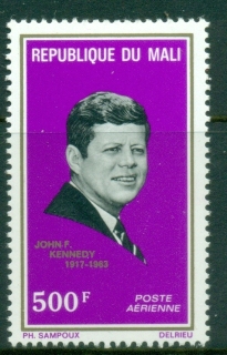Mali-1973-JFK-Kennedy-MUH