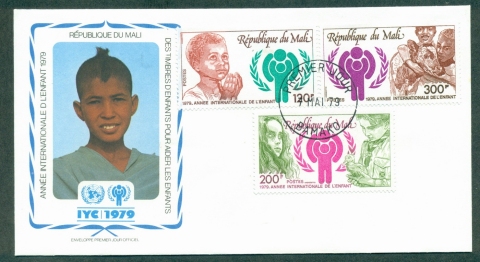 Mali 1979-IYC-International-Year-of-the-Child-FDC-lot32021