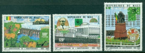 Mali-1980-Independence-20th-Anniversary-MUH