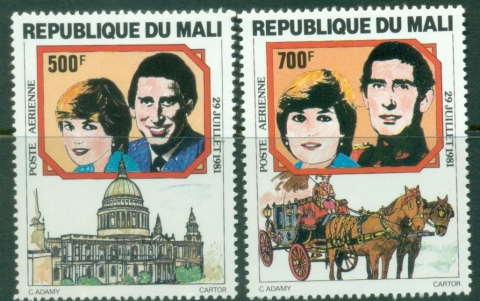 Mali-1981-Royal-Wedding-Charles-and-Diana-MUH