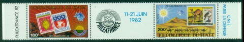 Mali-1982-Philexfrance-pair-label-MUH